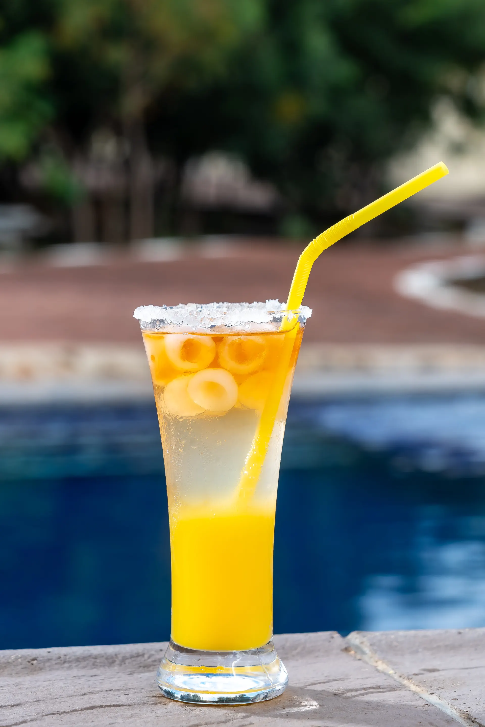 Cocktail at the pool bar