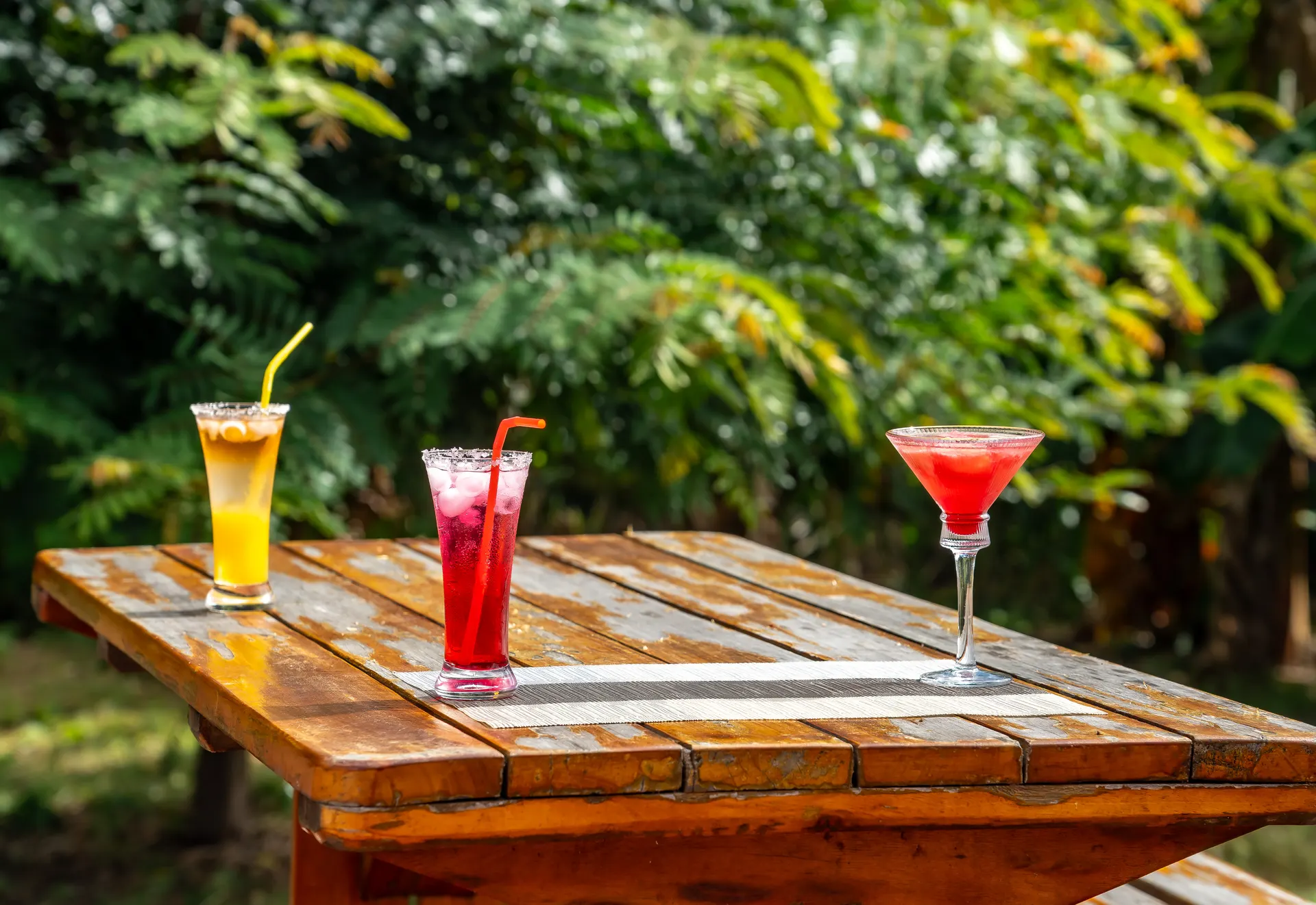Cocktail at the pool bar