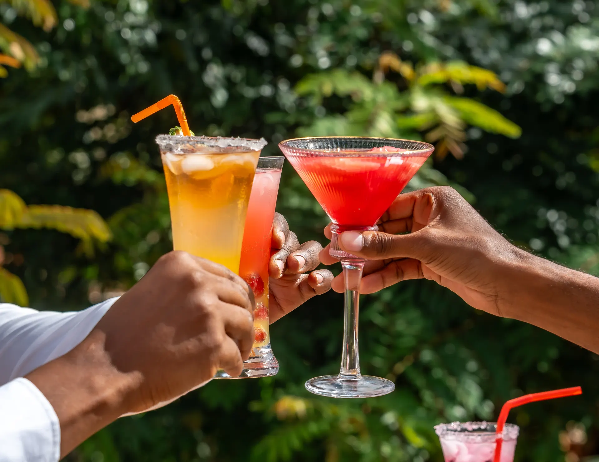 Cocktail at the pool bar
